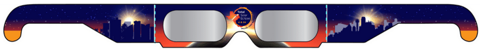 2024 Total Eclipse DFW official solar eclipse glasses