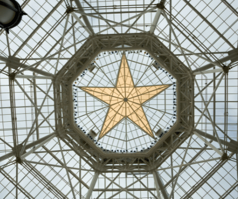 Gold Star Roof Gaylord Texan Resort & Convention Center