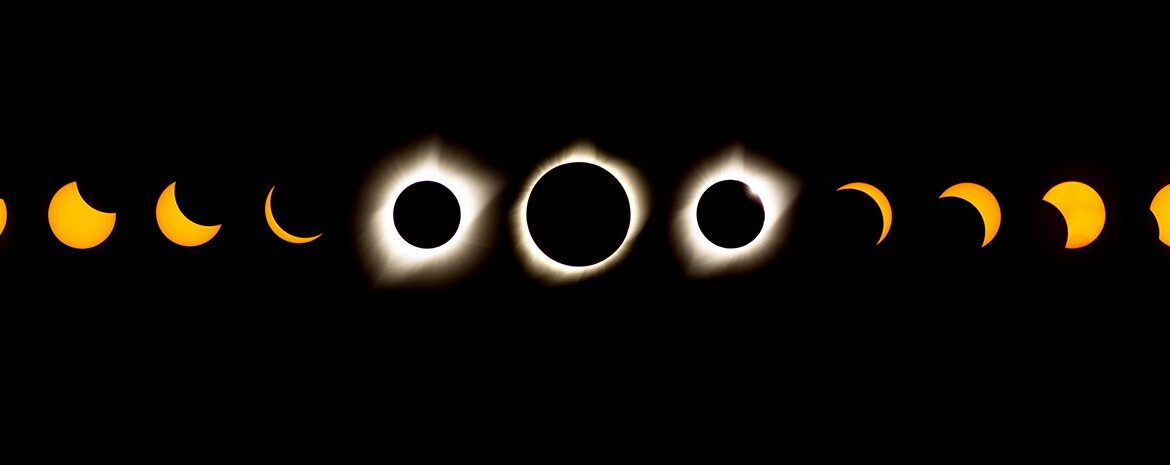 Glyph graphics for solar eclipse