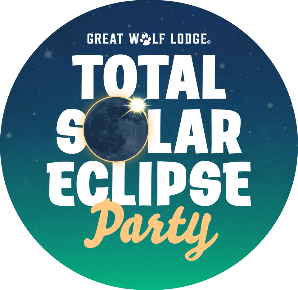 Great Wolf Lodge graphics for solar eclipse