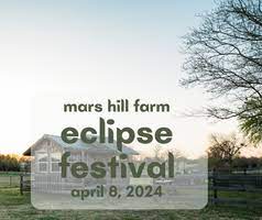 Mars Hill Farm graphic for solar eclipse