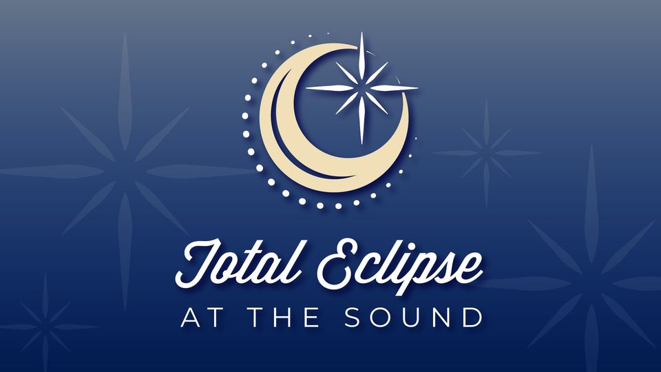 The Sound Events Lawn at Cypress Waters graphic for solar eclipse