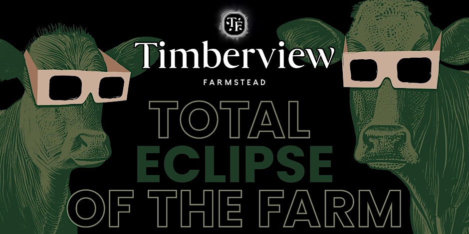 Timberview Farmstead graphic for solar eclipse