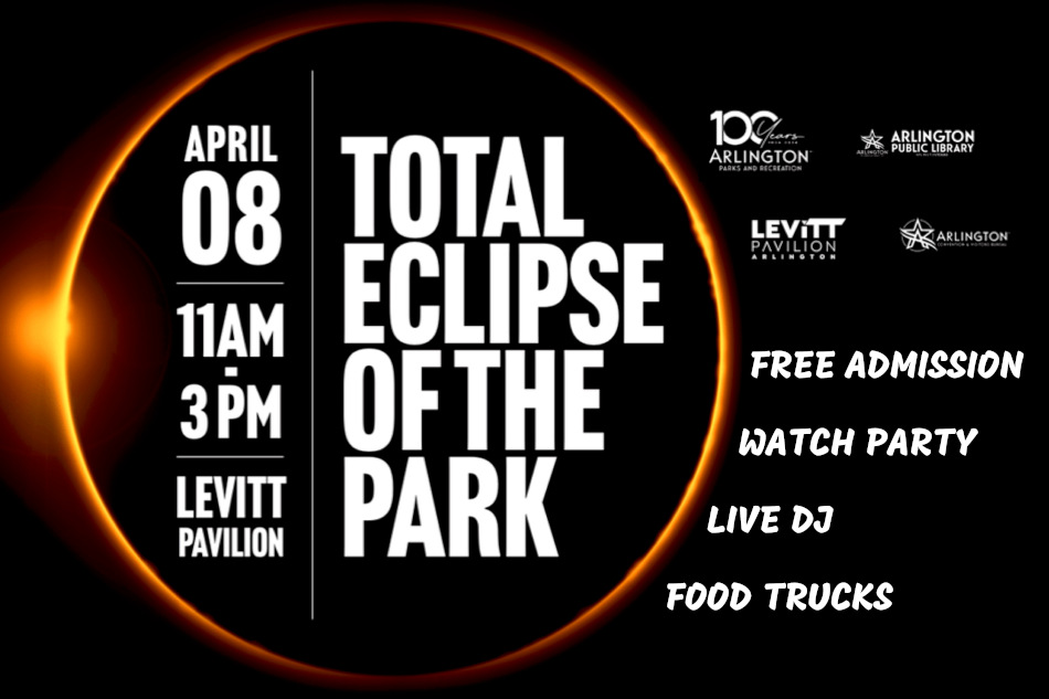 Levitt Pavilion graphic for solar eclipse